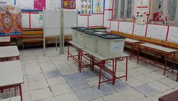 إحدى اللجان الانتخابية