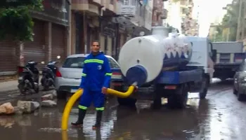 الاستعدادات لأمطار الإسكندرية