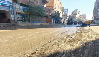 جانب من أعمال النظافة 