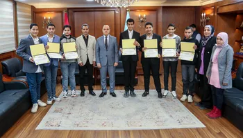 جانب من التكريم 