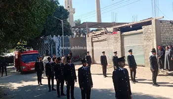 جانب من الجنازة