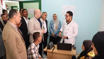 جانب من الزيارة 