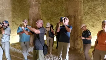 جانب من الزيارة 