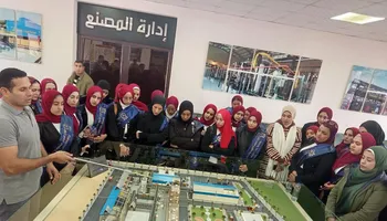 جانب من الزيارة 