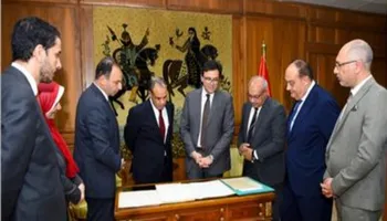 جانب من الزيارة