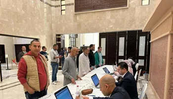 جانب من انتخابات النواب في أثينا