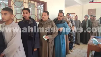 جانب من انتخابات النواب في البلينا 