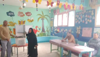 جانب من انتخابات النواب في سوهاج 