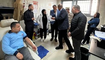 جانب من حملة التبرع بالدم 