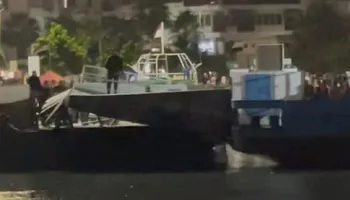  عطل فني.. مصرع طفل اثر تصادم بالباب الحديدي للمعدية في بورسعيد