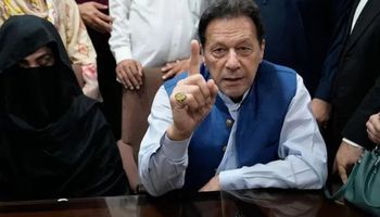 عمران خان وزوجته