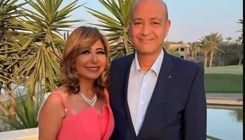 عمرو أديب ولميس الحديدي