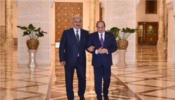  لقاء الرئيس السيسي بالقائد العام للجيش الليبي