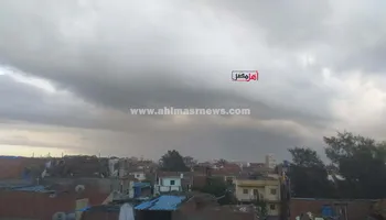 هطول أمطار متفاوتة على كفر الشيخ 