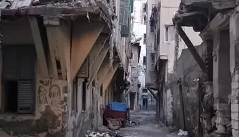 عقارات حي الجمرك المتهالكة