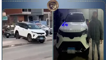  واقعة سيارة تحمل شعار مجلس النواب تسير عكس الاتجاه بالقاهرة