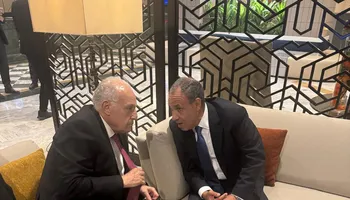 وزير الخارجية ونظيره الجزائري 