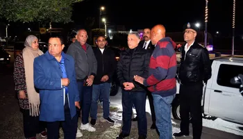 اللواء أكرم جلال محافظ الإسماعيلية يقوم حملات ليليه مفاجأة بحي ثالث 