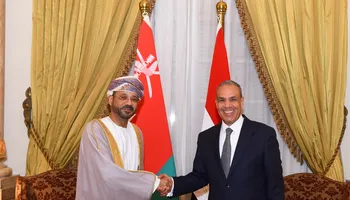 بدر عبد العاطي ونظيره العماني