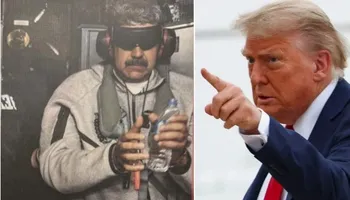 ترامب ومادورو بعد اعتقاله