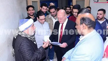 جانب من الزيارة 