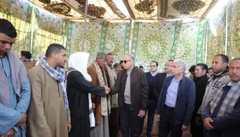 جانب من العزاء 