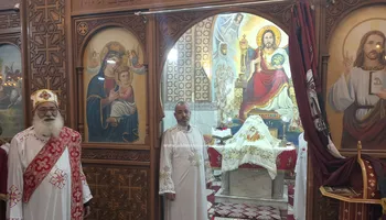 جانب من صلاة القداس 