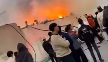 حريق سيدي جابر