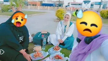 صورة تجمع الصحية مع شهود العيان 