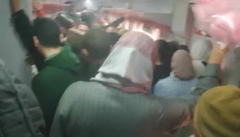 صورة من داخل القطار 