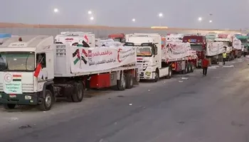 قافلة مساعدات