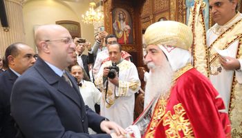 قداس عيد الميلاد بمطرانية بنى سويف 