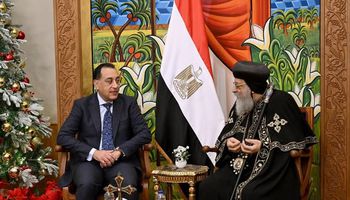 مصطفى مدبولي والبابا تواضروس