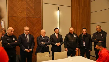 وزير الرياضة وأبوريدة