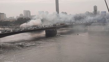 الحماية المدنية تسيطر على حريق بمركب سياحي في كورنيش النيل بوسط البلد