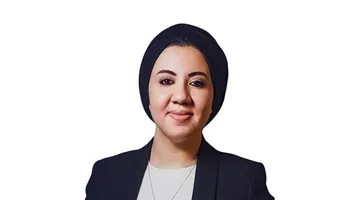 النائبة أميرة صابر عضو مجلس الشيوخ