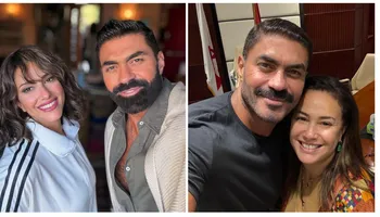 خالد سليم برفقة هند صبري وحنان مطاوع 