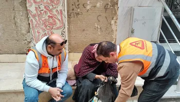 لحظة وصول فريق التضامن 