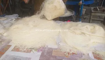 إقبال على شراء الكنافة والقطائف بأسواق كفر الشيخ 