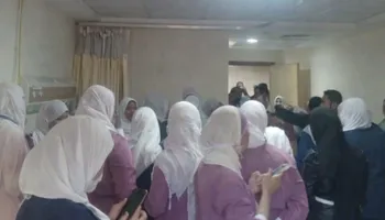 التعدي على ممرضه خلال عملها