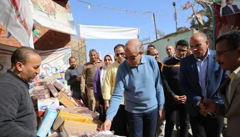 جانب من افتتاح معرض اهلا رمضان 