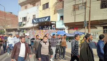 جانب من الجنازة