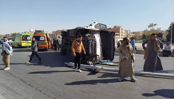 جانب من الحادث 