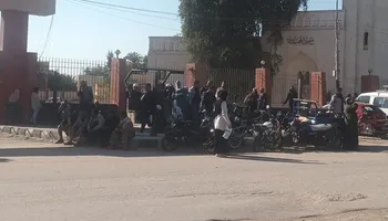 جانب من الحادث 