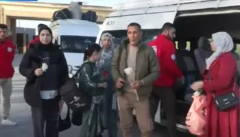 جانب من الدخول عبر معبر رفح