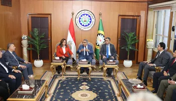 جانب من الزيارة 