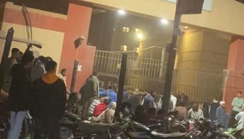 جانب من خروج الجثامين 