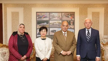 رئيس شركة نهضة مصر ووفد شركة تيدا