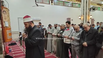 صلاه التراويح بمسجد الطلمبات بالقصاصين  