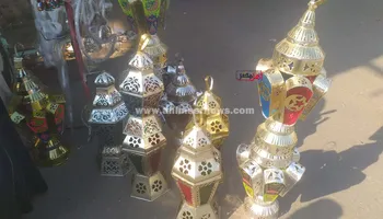 فوانيس وزينة رمضان بشوارع كفر الشيخ 